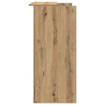 vidaXL Birou de recepție Stejar Artisan 100x50x103,5 cm Lemn prelucrat vidaXL Birou de recepție Stejar Artisan 100x50x103,5 cm Lemn prelucrat