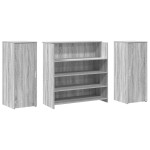 vidaXL Birou de recepție Gri Sonoma 180x50x103,5 cm Lemn prelucrat vidaXL Birou de recepție Gri Sonoma 180x50x103,5 cm Lemn prelucrat