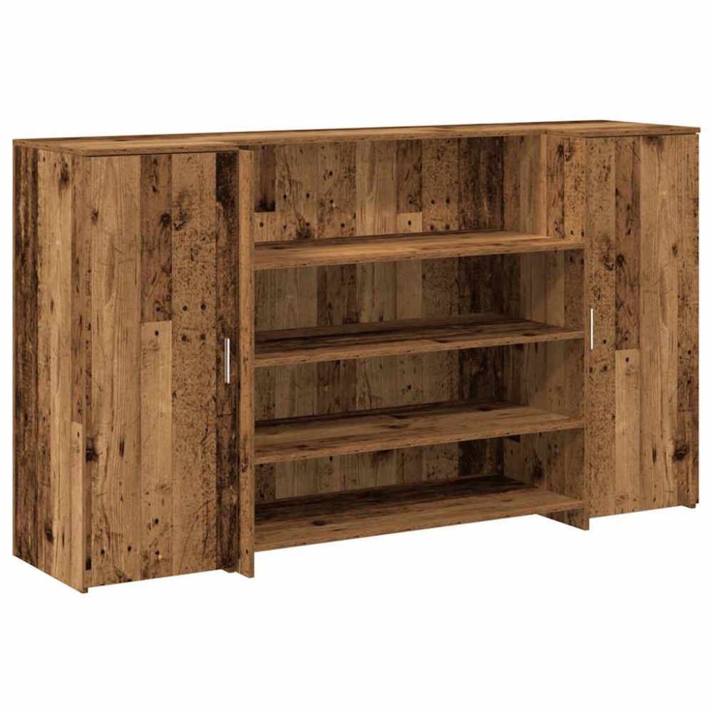 vidaXL Birou de recepție Lemn vechi 180x50x103,5 cm Lemn prelucrat