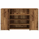 vidaXL Birou de recepție Lemn vechi 180x50x103,5 cm Lemn prelucrat vidaXL Birou de recepție Lemn vechi 180x50x103,5 cm Lemn prelucrat