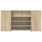 vidaXL Birou de recepție Stejar Sonoma 200x50x103,5 cm Lemn prelucrat vidaXL Birou de recepție Stejar Sonoma 200x50x103,5 cm Lemn prelucrat