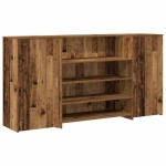 vidaXL Birou de recepție Lemn vechi 200x50x103,5 cm Lemn prelucrat