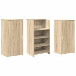 vidaXL Birou de recepție Stejar Sonoma 155x50x103,5 cm Lemn prelucrat