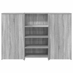 vidaXL Birou de recepție Gri Sonoma 155x50x103,5 cm Lemn prelucrat vidaXL Birou de recepție Gri Sonoma 155x50x103,5 cm Lemn prelucrat