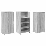 vidaXL Birou de recepție Gri Sonoma 155x50x103,5 cm Lemn prelucrat vidaXL Birou de recepție Gri Sonoma 155x50x103,5 cm Lemn prelucrat