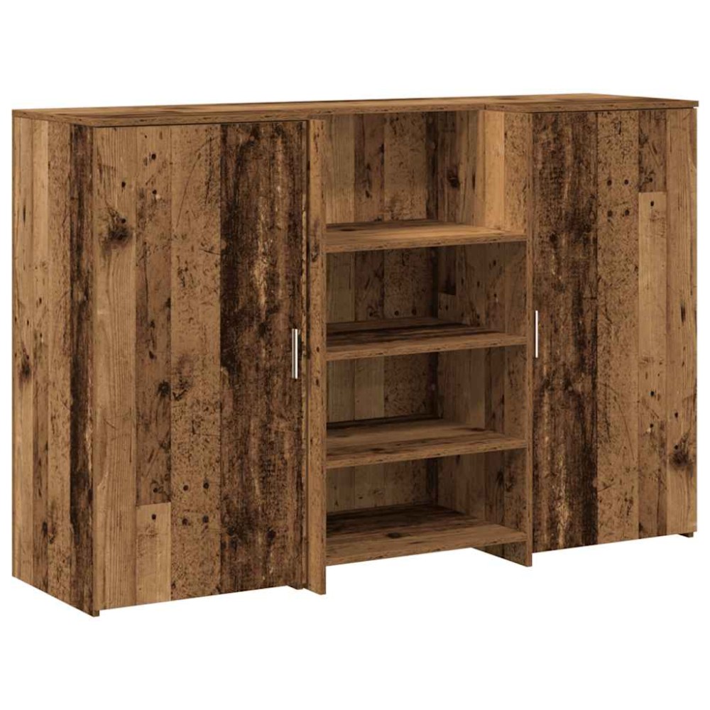vidaXL Birou de recepție Lemn vechi 155x50x103,5 cm Lemn prelucrat