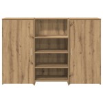 vidaXL Birou de recepție Stejar Artisan 155x50x103,5 cm Lemn prelucrat vidaXL Birou de recepție Stejar Artisan 155x50x103,5 cm Lemn prelucrat