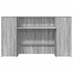 vidaXL Birou de recepție Gri Sonoma 180x50x103,5 cm Lemn prelucrat vidaXL Birou de recepție Gri Sonoma 180x50x103,5 cm Lemn prelucrat