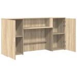 vidaXL Birou de recepție Stejar Sonoma 200x50x103,5 cm Lemn prelucrat vidaXL Birou de recepție Stejar Sonoma 200x50x103,5 cm Lemn prelucrat