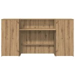 vidaXL Birou de recepție Stejar Artisan 200x50x103,5 cm Lemn prelucrat vidaXL Birou de recepție Stejar Artisan 200x50x103,5 cm Lemn prelucrat