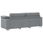 vidaXL Set de canapea 2 pcs Gri deschis 219 x 77 x 82 cm țesătură vidaXL Set de canapea 2 pcs Gri deschis 219 x 77 x 82 cm țesătură