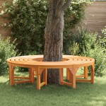 Bancă de exterior vidaXL pentru copaci 160 cm din lemn masiv de eucalipt Bancă de exterior vidaXL pentru copaci 160 cm din lemn masiv de eucalipt