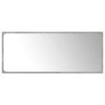 vidaXL Set mobilier de baie, 4 piese, gri beton, lemn compozit