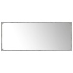 vidaXL Set mobilier de baie, 5 piese, gri beton, lemn prelucrat