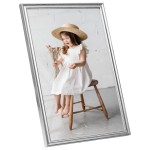 vidaXL Rame foto colaj pentru perete 5 buc. argintiu 70x90 cm MDF vidaXL Rame foto colaj pentru perete 5 buc. argintiu 70x90 cm MDF