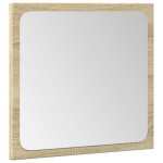 vidaXL Set mobilier de baie, 3 piese, stejar sonoma, lemn prelucrat