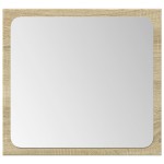 vidaXL Set mobilier de baie, 4 piese, stejar sonoma, lemn prelucrat