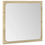 vidaXL Set mobilier de baie, 4 piese, stejar sonoma, lemn prelucrat