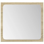 vidaXL Set mobilier de baie, 4 piese, stejar sonoma, lemn prelucrat