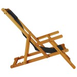 vidaXL Scaun de plajă cu pernă 2 pcs Maro 61.5 x 123 x 82cm vidaXL Scaun de plajă cu pernă 2 pcs Maro 61.5 x 123 x 82cm
