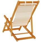 vidaXL Scaun de plajă cu pernă 2 pcs Maro 61.5 x 123 x 82cm vidaXL Scaun de plajă cu pernă 2 pcs Maro 61.5 x 123 x 82cm
