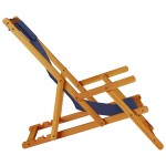 vidaXL Scaun de plajă cu pernă 2 pcs Maro 61.5 x 123 x 82cm vidaXL Scaun de plajă cu pernă 2 pcs Maro 61.5 x 123 x 82cm
