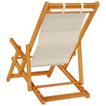 vidaXL Scaun de plajă cu pernă 2 pcs Maro 61.5 x 123 x 82cm vidaXL Scaun de plajă cu pernă 2 pcs Maro 61.5 x 123 x 82cm