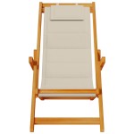 vidaXL Scaun de plajă cu pernă 2 pcs Maro 61.5 x 123 x 82cm vidaXL Scaun de plajă cu pernă 2 pcs Maro 61.5 x 123 x 82cm