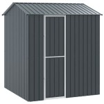 vidaXL Colivie de păsări, antracit, 210x215x247 cm, oțel vidaXL Colivie de păsări, antracit, 210x215x247 cm, oțel