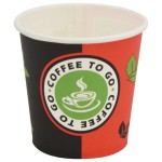 vidaXL Cești de cafea din hârtie cu capace 1000 buc 4oz 120ml vidaXL Cești de cafea din hârtie cu capace 1000 buc 4oz 120ml