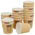 vidaXL Cești de cafea din hârtie cu capace 1000 buc 4oz 100ml vidaXL Cești de cafea din hârtie cu capace 1000 buc 4oz 100ml