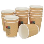 vidaXL Cești de cafea din hârtie cu capace 1000 buc 8oz 200ml vidaXL Cești de cafea din hârtie cu capace 1000 buc 8oz 200ml