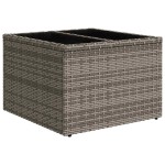 vidaXL Set mobilier grădină cu perne, 6 piese, gri, poliratan vidaXL Set mobilier grădină cu perne, 6 piese, gri, poliratan