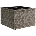 vidaXL Set mobilier grădină cu perne, 6 piese, gri, poliratan vidaXL Set mobilier grădină cu perne, 6 piese, gri, poliratan