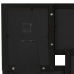 vidaXL Ramă foto colaj, negru, 4x (10x15 cm) foto, MDF vidaXL Ramă foto colaj, negru, 4x (10x15 cm) foto, MDF