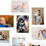 vidaXL Ramă foto colaj, alb, 10 x foto (10x15 cm), MDF vidaXL Ramă foto colaj, alb, 10 x foto (10x15 cm), MDF