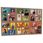 vidaXL Ramă foto colaj pentru 24x (10x15 cm) foto, maro deschis, MDF vidaXL Ramă foto colaj pentru 24x (10x15 cm) foto, maro deschis, MDF