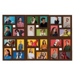 vidaXL Ramă foto colaj, maro închis, foto 24x (10x15 cm), MDF vidaXL Ramă foto colaj, maro închis, foto 24x (10x15 cm), MDF