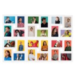 vidaXL Ramă foto colaj pentru 24x (10x15 cm) foto, alb, MDF vidaXL Ramă foto colaj pentru 24x (10x15 cm) foto, alb, MDF