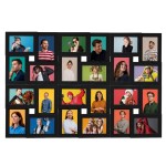 vidaXL Ramă foto colaj, negru, 24 x foto (13x18 cm), MDF vidaXL Ramă foto colaj, negru, 24 x foto (13x18 cm), MDF