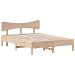 vidaXL Cadru de pat fără saltea, 120x190 cm, lemn masiv pin vidaXL Cadru de pat fără saltea, 120x190 cm, lemn masiv pin