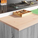 vidaXL Dulapuri de garaj 2 buc Lemn prelucrat Sonoma gri