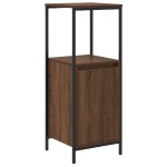 vidaXL Set mobilier baie, 3 piese, stejar maro, lemn prelucrat vidaXL Set mobilier baie, 3 piese, stejar maro, lemn prelucrat