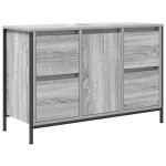 Set de mobilier pentru baie 2 piese vidaXL Gri Sonoma din lemn prelucrat Set de mobilier pentru baie 2 piese vidaXL Gri Sonoma din lemn prelucrat