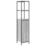 Set de mobilier pentru baie 2 piese vidaXL Gri Sonoma din lemn prelucrat Set de mobilier pentru baie 2 piese vidaXL Gri Sonoma din lemn prelucrat