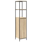vidaXL Set de Mobilier pentru Baie 3 Piese din Stejar Sonoma și Lemn Prelucrat vidaXL Set de Mobilier pentru Baie 3 Piese din Stejar Sonoma și Lemn Prelucrat