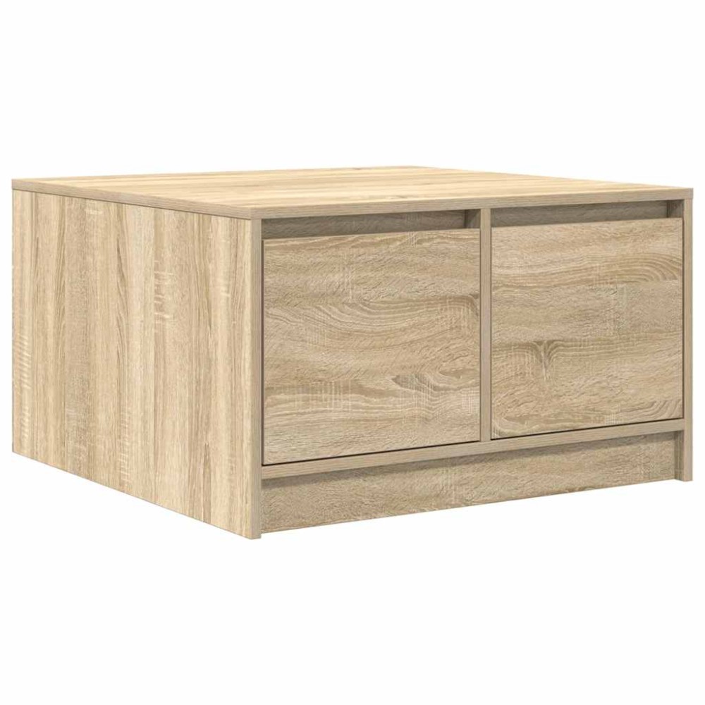 vidaXL Masuta de cafea cu sertare Stejar Sonoma 70,5x70x40 cm