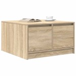 vidaXL Masuta de cafea cu sertare Stejar Sonoma 70,5x70x40 cm vidaXL Masuta de cafea cu sertare Stejar Sonoma 70,5x70x40 cm