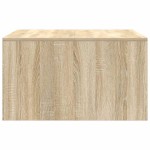 vidaXL Masuta de cafea cu sertare Stejar Sonoma 70,5x70x40 cm vidaXL Masuta de cafea cu sertare Stejar Sonoma 70,5x70x40 cm