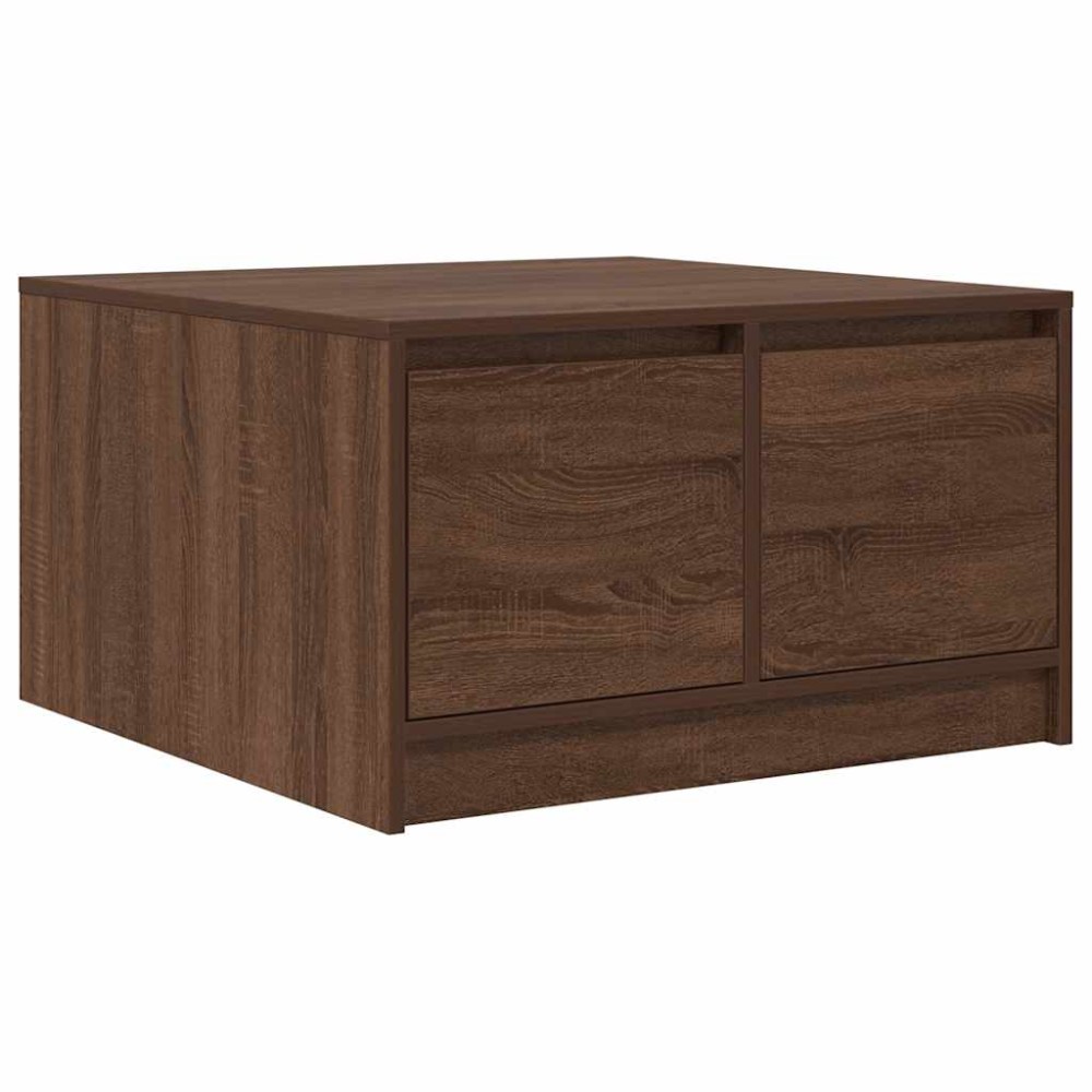 vidaXL Masuta de cafea cu sertare Stejar maro 70,5x70x40 cm